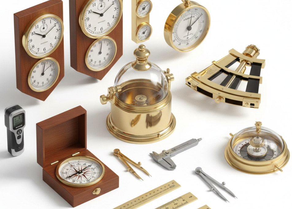 Navigation, Nautical & Measuring Equipment