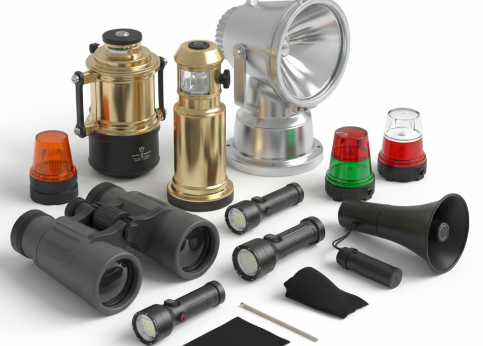 Binoculars, Lights & Signalling Equipment