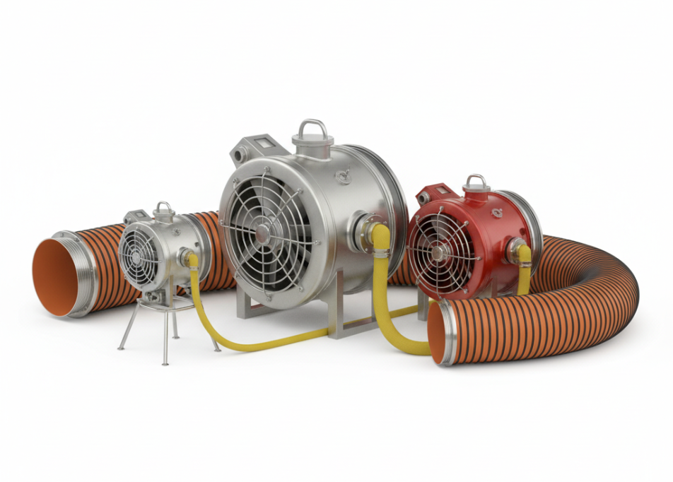 Ventilation, Cleaning & Gas Freeing Equipment